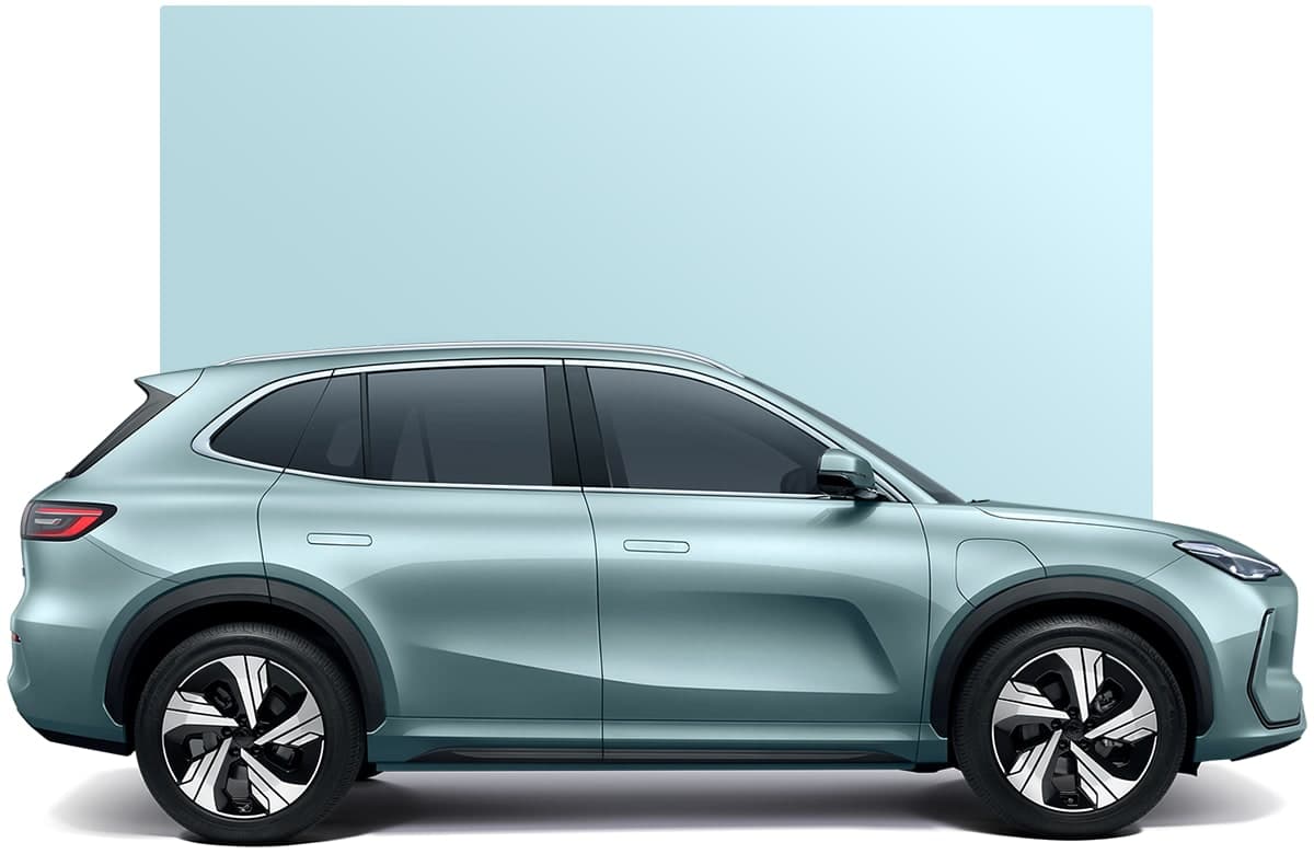 Proton e.MAS 7 warna Turquoise Green