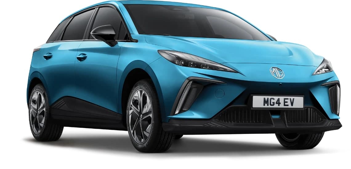 MG4 EV warna Holborn Blue