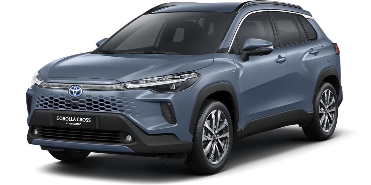 Toyota Corolla Cross warna Celestite Grey Metallic