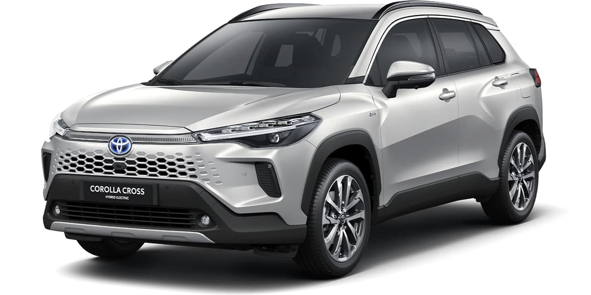 Toyota Corolla Cross warna Silver Metallic