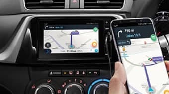 Skrin multimedia Perodua Bezza