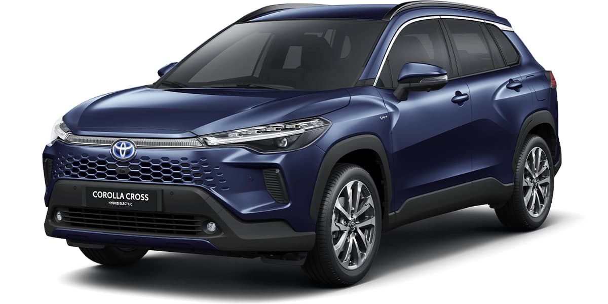 Toyota Corolla Cross warna Dark Turquoise