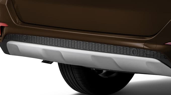 Bumper belakang Perodua Aruz