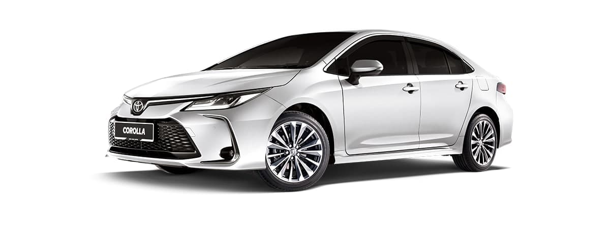 Toyota Corolla warna Platinum White Pearl