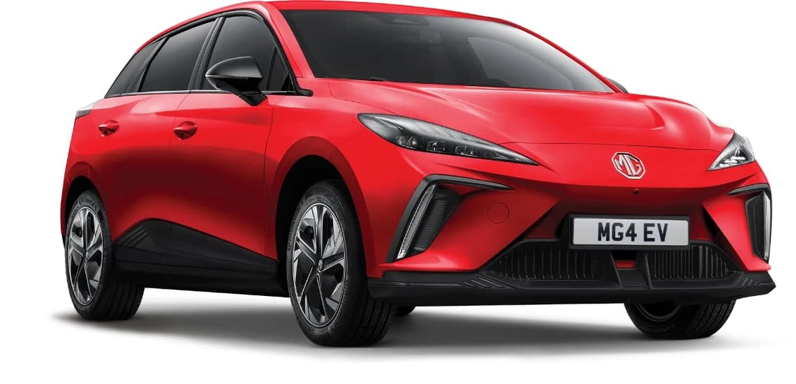 MG4 EV warna Dynamic Red