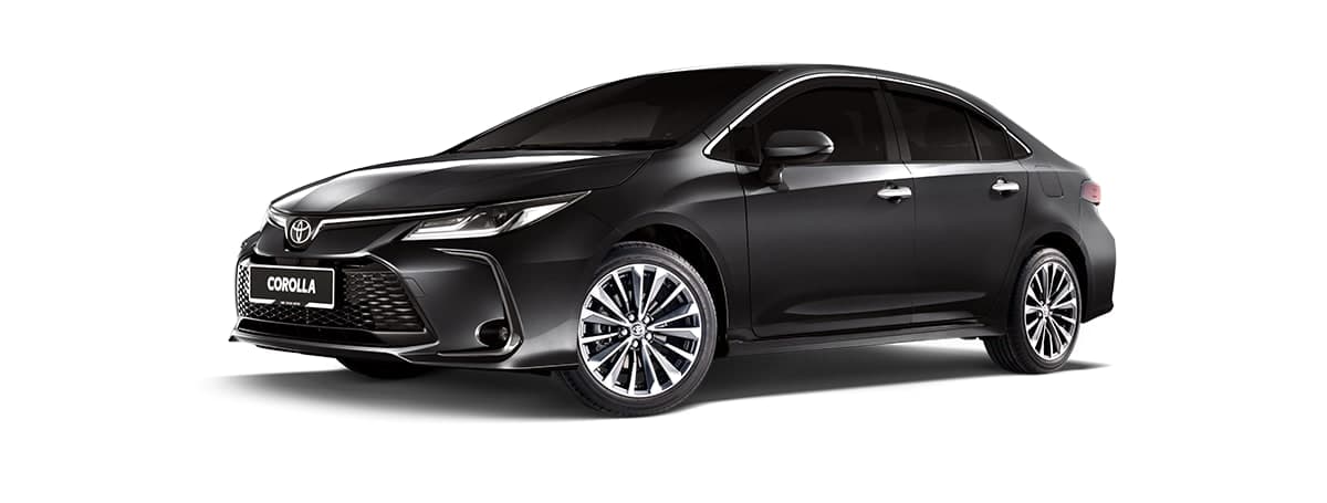 Toyota Corolla warna Attitude Black
